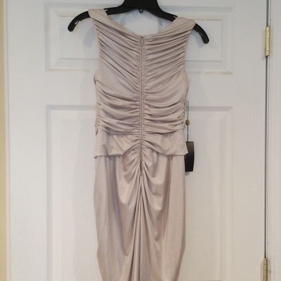 Tadashi Shoji Triangle Stone Embellished Dress - S - Picture 8 of 8